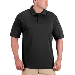 Propper Men's Uniform Cotton Polo -Fashion-Military Uniform p 103blk