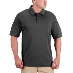 Propper Men's Uniform Cotton Polo -Fashion-Military Uniform p 106gry