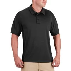Propper Men's Summerweight Polo -Fashion-Military Uniform p 96blk