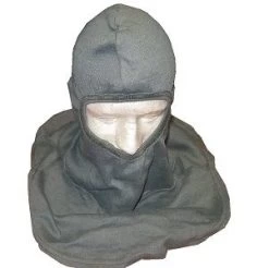 US Military Combat Vehicle Crewmans PBI Green Hood Balaclava Fire Resistant
