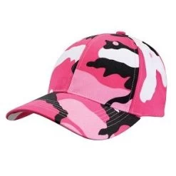 Supreme Camo Low Profile Baseball Caps -Fashion-Military Uniform pink camouflage baseball caps