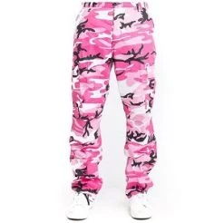 Pink Camo Pants -Fashion-Military Uniform pink camo pants 5