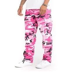 Pink Camo Pants -Fashion-Military Uniform pink camo pants 7