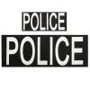 Police Back Patch Set