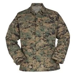 Woodland Digital Camo BDU Shirt