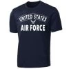 US Air Force T-Shirt With Wings Logo - Performance Blend