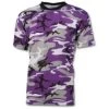 Purple Camo T Shirt