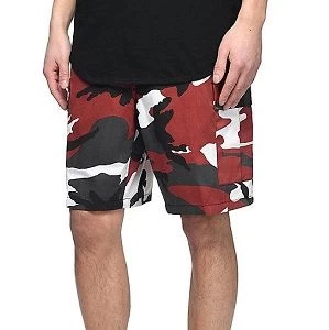 Red Camo Shorts, Button Fly, 6 Pockets, Perfect Fit - BDU Shorts 4 Red Camo Shorts, Button Fly, 6 Pockets, Perfect Fit - BDU Shorts - Image 4