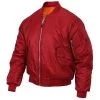 Red MA-1 Flight Jacket