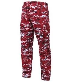 Red Digital Camo Cargo Pants 6 Red Digital Camo Cargo Pants -Fashion-Military Uniform red digital camo pants 1 1
