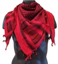 Shemagh Desert Scarf 18 Shemagh Desert Scarf -Fashion-Military Uniform redandblackshemagh