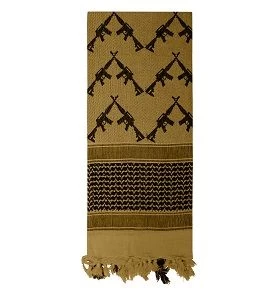 Crossed Rifle Shemagh Scarf 7 Crossed Rifle Shemagh Scarf - Image 7