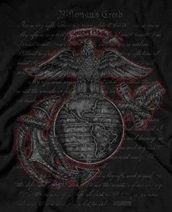USMC 'Rifleman's Creed' Men's Premium T-Shirt -Fashion-Military Uniform riflemans creed shirt 2