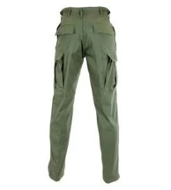 OD Green 100% Cotton Ripstop Fatigue Pants -Fashion-Military Uniform ripstop bdu pants olive 4