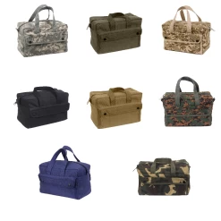 Military Surplus GI Style Canvas Mechanics Tool Bag - Small