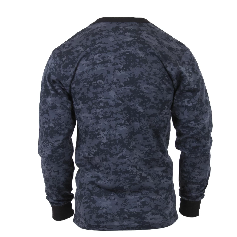 Midnight Digital Camo Long Sleeve T Shirt 2 Midnight Digital Camo Long Sleeve T Shirt - Image 2