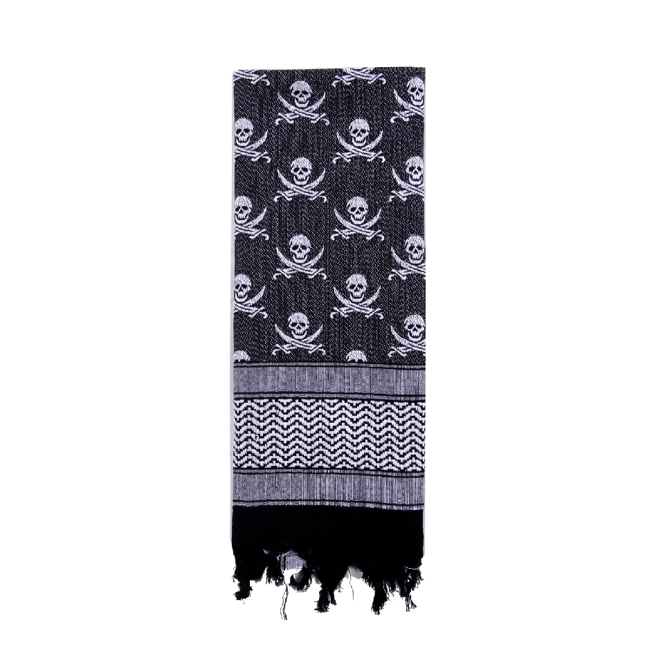 Skull Shemagh Tactical Desert Scarf 6 Skull Shemagh Tactical Desert Scarf - Image 6