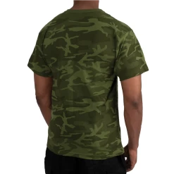 Green Camo T-Shirt -Fashion-Military Uniform rot435