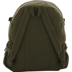 Vintage Jumbo Canvas Backpack Rucksack -Fashion-Military Uniform rot458
