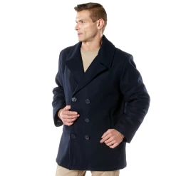 Naval Heritage Pea Coat -Fashion-Military Uniform rot506v2