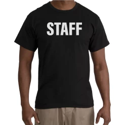 Staff T-Shirt - Double Sided