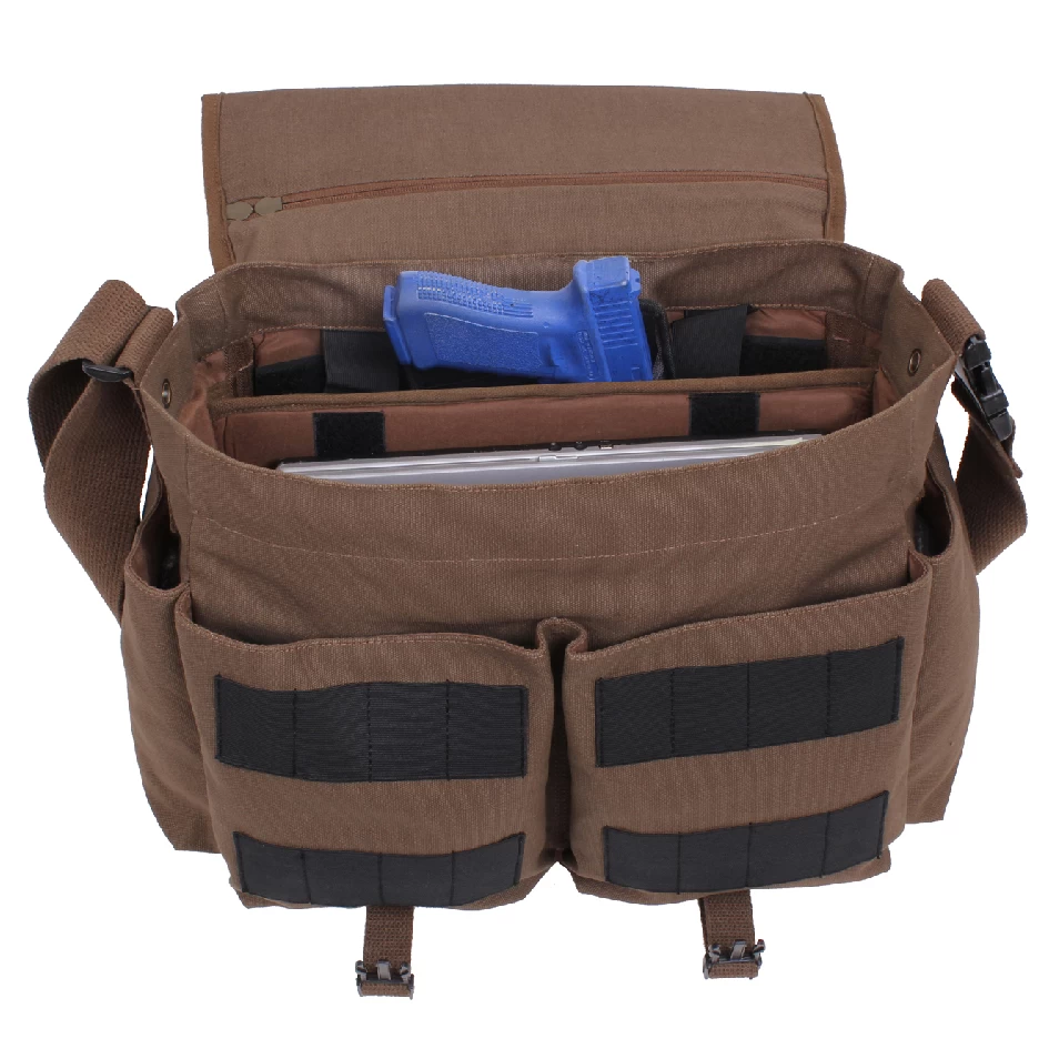 Concealed Carry Messenger Bag 9 Concealed Carry Messenger Bag - Image 9