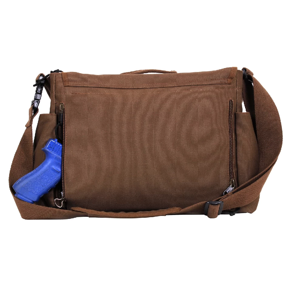 Concealed Carry Messenger Bag 10 Concealed Carry Messenger Bag - Image 10