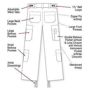 Navy Blue Rothco Emt Pants 5 Navy Blue Rothco Emt Pants - Image 5