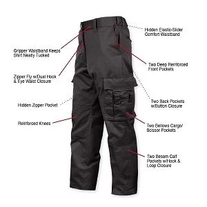 Men's Rothco Deluxe EMT Pants 2 Men's Rothco Deluxe EMT Pants - Image 2