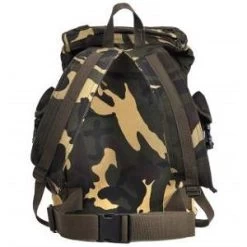 Woodland Camo Canvas Outdoorsman Rucksack -Fashion-Military Uniform rothco outdoorsman backpack 2306 b
