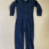 US Navy Mens Flame Resistant Blue Lightweight Coverall