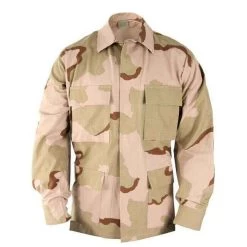 New USGI 3 Color Desert Camo BDU Shirt
