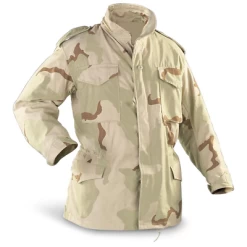 NEW USGI 3 Color Desert M 65 Field Jacket