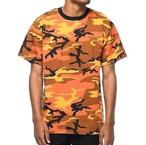 Savage Orange Camo T Shirt 4 Savage Orange Camo T Shirt - Image 4