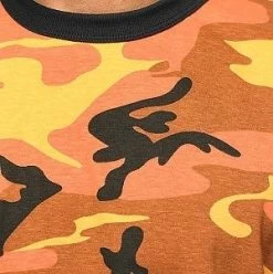 Savage Orange Camo T Shirt 11 Savage Orange Camo T Shirt -Fashion-Military Uniform savage orange camo t shirt back us