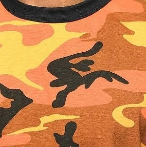 Savage Orange Camo T Shirt 6 Savage Orange Camo T Shirt - Image 6