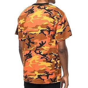 Savage Orange Camo T Shirt 5 Savage Orange Camo T Shirt - Image 5