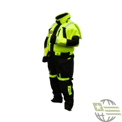 Firstwatch Flotation Suit -Fashion-Military Uniform side yellow