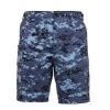 Sky Blue Digital Camo, Button Fly, 6 Pockets - Camo Shorts