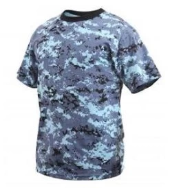 Sky Blue Digital Camo T-Shirt 6 Sky Blue Digital Camo T-Shirt -Fashion-Military Uniform sky blue digital camo t shirt 1