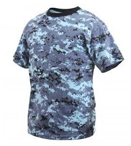 Sky Blue Digital Camo T-Shirt 3 Sky Blue Digital Camo T-Shirt - Image 3