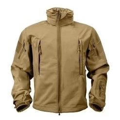 Coyote Brown Tactical Soft Shell Jacket