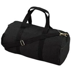 Canvas Shoulder With Web Carry Handles Duffle Bag - 19 Inch Duffel 14 Canvas Shoulder With Web Carry Handles Duffle Bag - 19 Inch Duffel -Fashion-Military Uniform sport duffle bag black