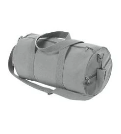 Canvas Shoulder With Web Carry Handles Duffle Bag - 19 Inch Duffel 13 Canvas Shoulder With Web Carry Handles Duffle Bag - 19 Inch Duffel -Fashion-Military Uniform sport duffle bag grey