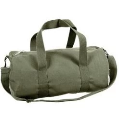 Canvas Shoulder With Web Carry Handles Duffle Bag - 19 Inch Duffel 16 Canvas Shoulder With Web Carry Handles Duffle Bag - 19 Inch Duffel -Fashion-Military Uniform sport duffle bag od