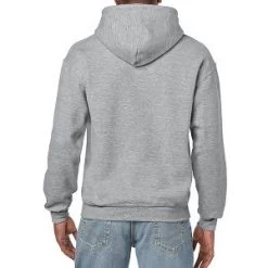 Army Hoodie Sweatshirt Grey -Fashion-Military Uniform sport grey hoodie back