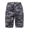 Subdued Urban Digital Camo, 6 Pockets, Button Fly - Camo Shorts