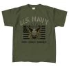 Navy Vintage Stencil T-Shirt