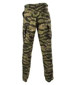 Vietnam Tiger Stripe 100% Cotton Ripstop BDU Pants -Fashion-Military Uniform tiger stripe bdu pants 2