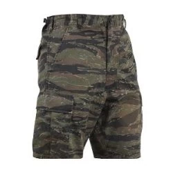 Tiger Stripe Camo Vintage Paratrooper, Six Pockets - Cargo Shorts 5 Tiger Stripe Camo Vintage Paratrooper, Six Pockets - Cargo Shorts -Fashion-Military Uniform tiger stripe shorts 1
